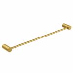 CADDENCE - 600mm Brushed Brass Single Towel Rail