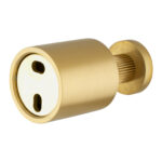 CADDENCE - Brushed Brass Robe Hook