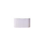 Bergen 750mm Matte White Wall Hung Fluted Cabinet