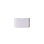 Bergen 750mm Matte White Wall Hung Fluted Cabinet