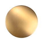 Brushed Brass Bathtub Pop Up Waste No Overflow