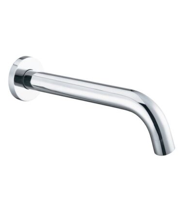 LUCID PIN Series Round Chrome Bathtub/Basin Wall Spout (180mm)