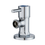 Round Chrome Water Stop Valves (One Pair)