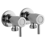 Chrome Washing Machine Taps One Pair