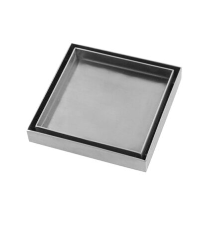 120x120mm Chrome Tile Insert Drain
