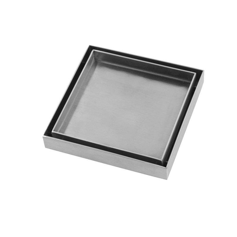 120x120mm Chrome Tile Insert Drain 1 120x120mm Chrome Tile Insert Drain