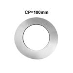 Round Chrome Cover Plate 100mm