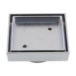 115x115mm Chrome Tile Insert Drain