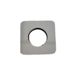 Square Chrome Cover Plate 80*80mm