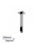 200mm Chrome Ceiling Shower Arm
