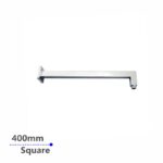 400mm Chrome Wall Shower Arm