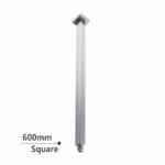 600mm Chrome Ceiling Shower Arm