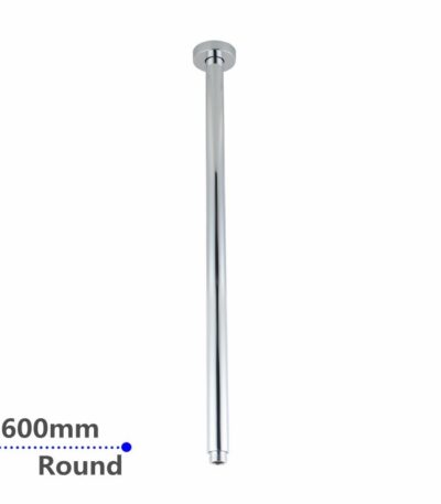 600mm Chrome Ceiling Shower Arm