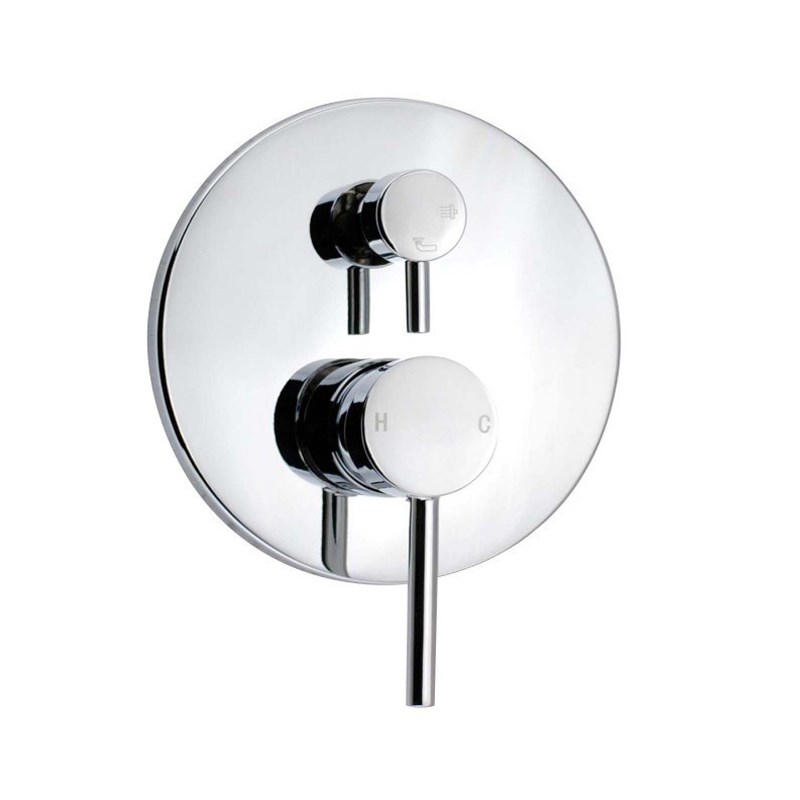 LUCID PIN - Chrome Diverter Mixer 1 LUCID PIN - Chrome Diverter Mixer