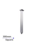 300mm Chrome Ceiling Shower Arm