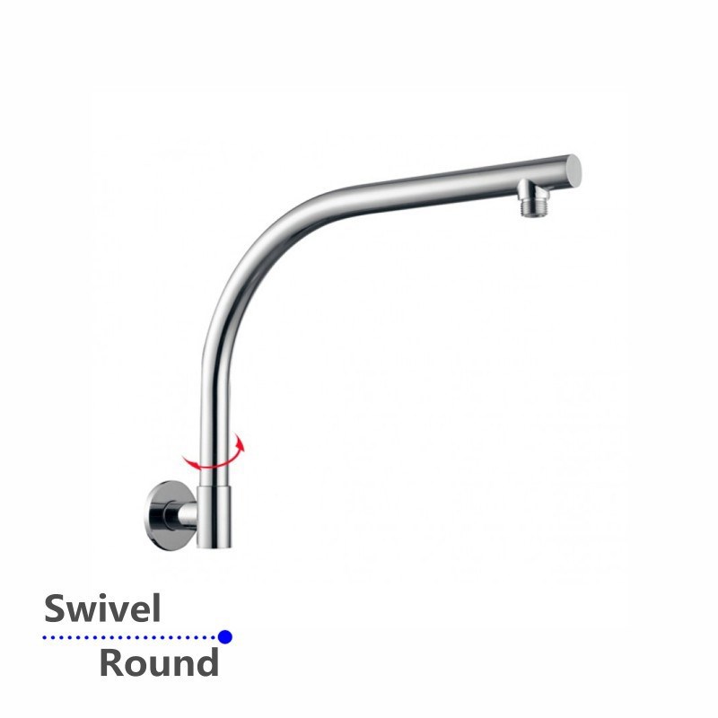 Chrome Wall Shower Arm
