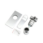 RUSHY - Chrome Wall Mixer