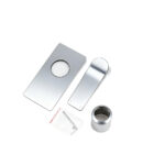RUSHY Series Chrome Wall Mixer Trim Kit (match CLPM)