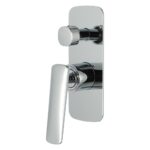 Chrome Wall Mixer With Diverter
