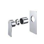 VOG Series Chrome Wall Mixer Trim Kit (match CLPM)