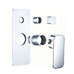 IVANO Series Chrome Diverter Mixer Trim Kit (match CLPD)