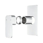 IVANO Series Chrome Wall Mixer Trim Kit (match CLPM)