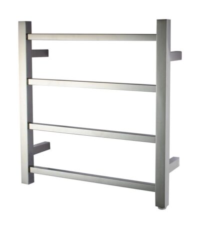 Chrome Heated Towel Rack 4 Bars