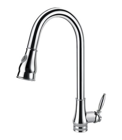 Chrome Pull Out Kitchen Mixer
