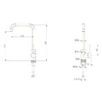 Chrome Standard Kitchen Mixer
