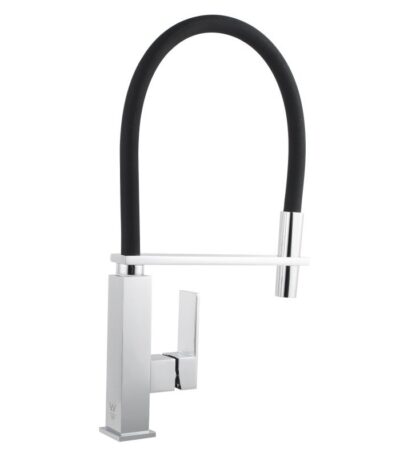 Chrome Pull Out Kitchen Mixer