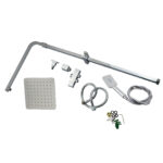 10" Chrome Shower Station