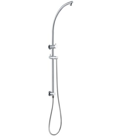 Chrome Shower Rail