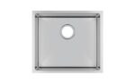 510x440x230mm Chrome Stainless Steel Single Bowl Kitchen Sink