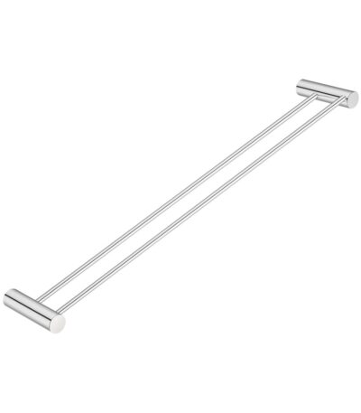600mm Chrome Double Towel Rail