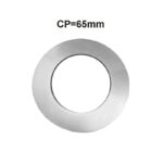 Chrome Cover Plate 65mm