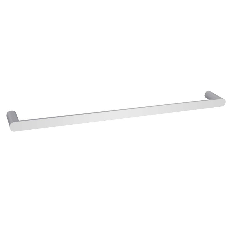 RUSHY - 800mm Chrome Single Towel Rail 1 RUSHY - 800mm Chrome Single Towel Rail