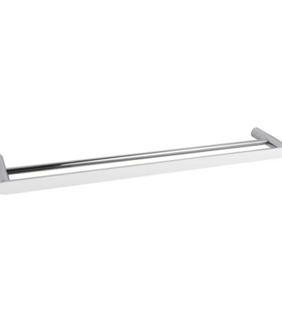 RUSHY - 800mm Chrome Double Towel Rail
