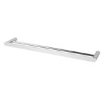 RUSHY - 600mm Chrome Double Towel Rail