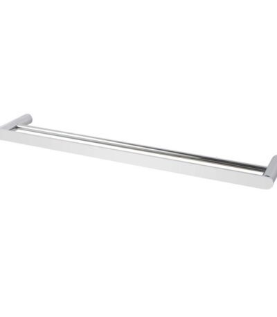 RUSHY - 600mm Chrome Double Towel Rail