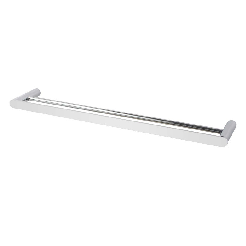RUSHY - 600mm Chrome Double Towel Rail 1 RUSHY - 600mm Chrome Double Towel Rail