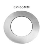 Chrome Cover Plate 65mm
