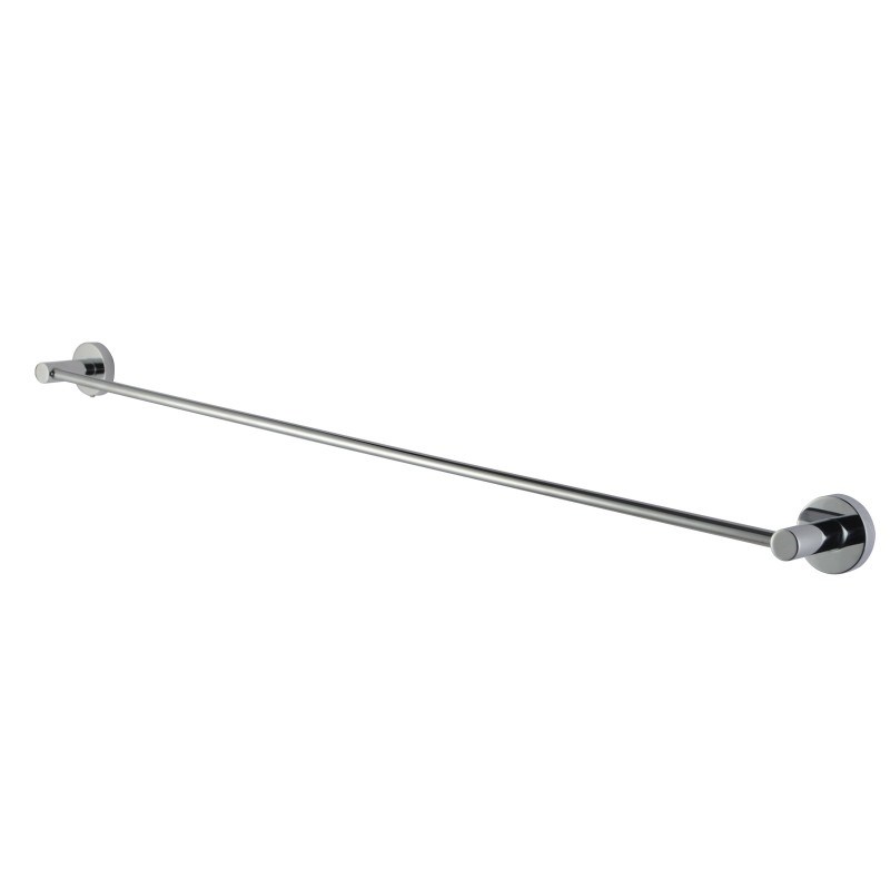 LUCID PIN - 800mm Chrome Cuttable Single Towel Rail 1 LUCID PIN - 800mm Chrome Cuttable Single Towel Rail
