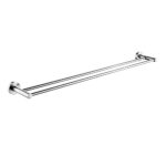 LUCID PIN - Chrome Cuttable Double Towel Rail