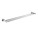 LUCID PIN - Chrome Cuttable Double Towel Rail