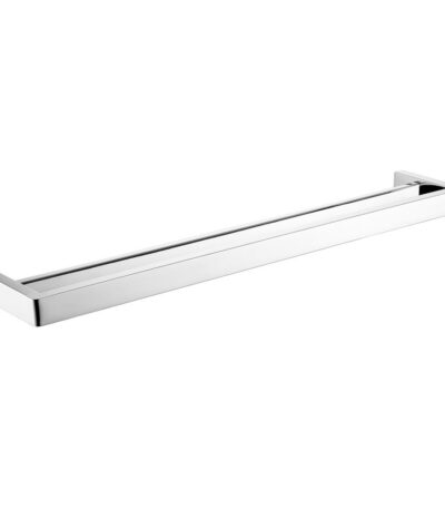 IVANO - 800mm Chrome Double Towel Rail