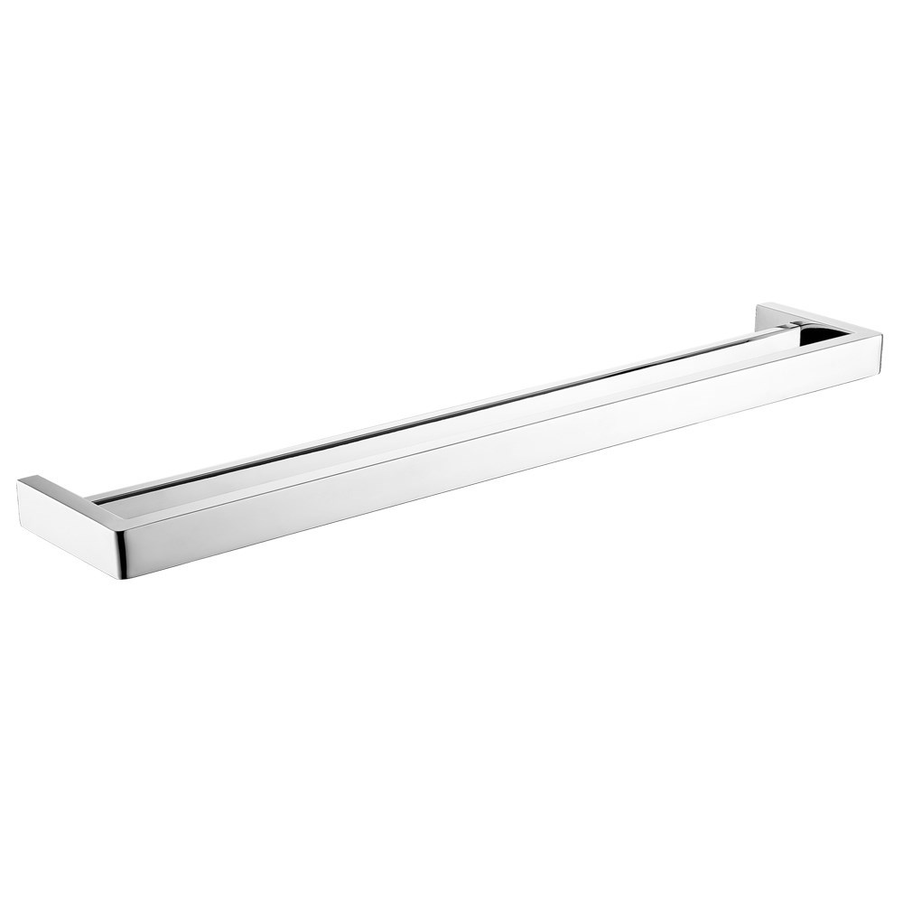 IVANO - 800mm Chrome Double Towel Rail 1 IVANO - 800mm Chrome Double Towel Rail