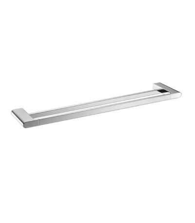 VOG - 600mm Chrome Double Towel Rail