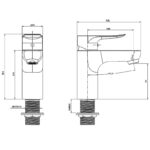 Chrome Basin Mixer