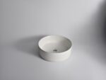 360x360x125mm Matte White Above Counter Basin