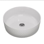 365x365x120mm Gloss White Above Counter Basin